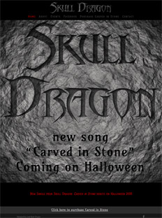 skull dragon band website